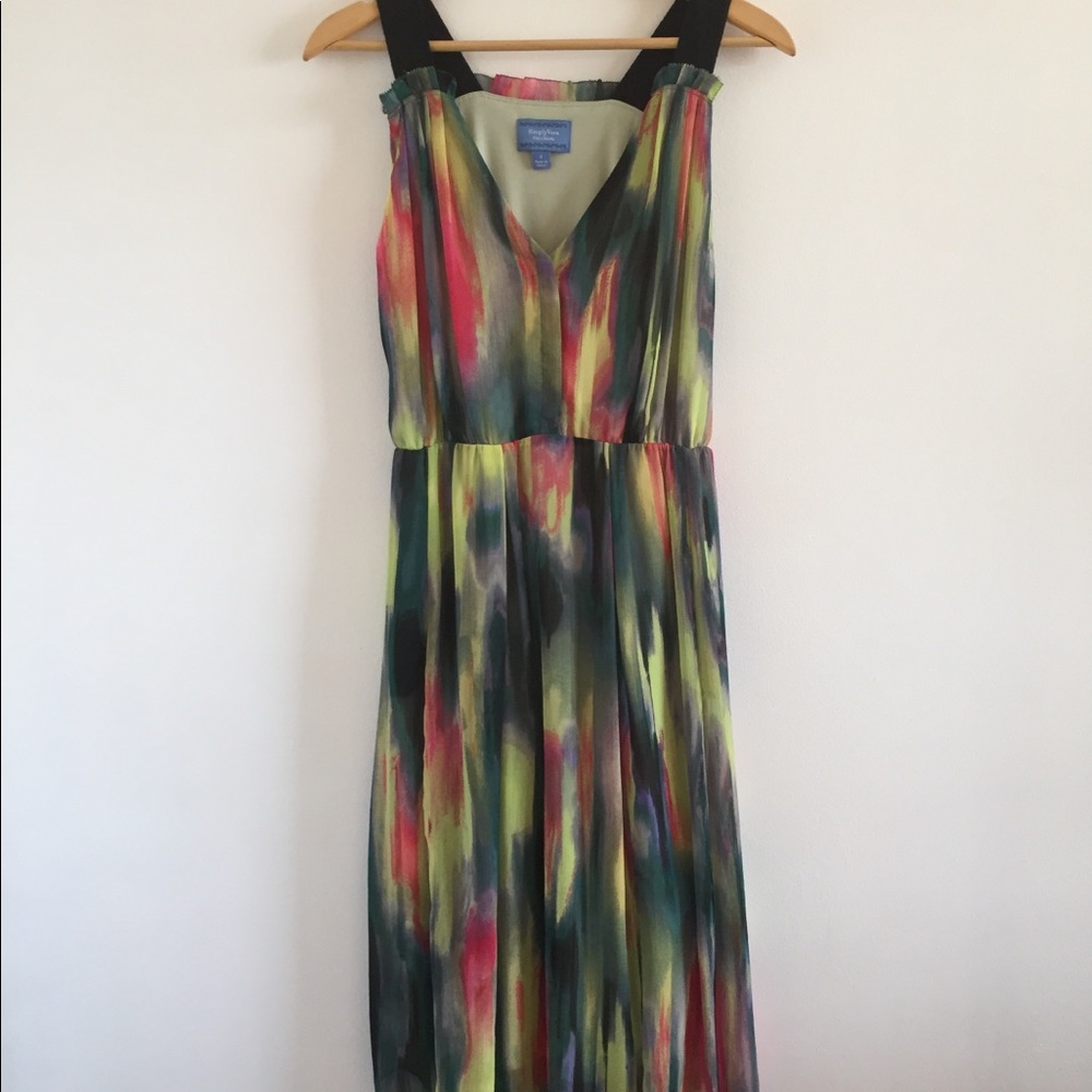 Simply Vera Vera Wang Watercolor Midi Sundress - S